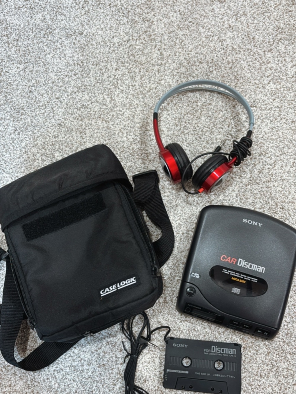 Vintage & Rare 1990’s Sony Car Discman D-802K CD Player, WORKS! GREAT Condition